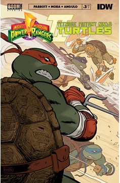 Mighty Morphin Power Rangers Teenage Mutant Ninja Turtles II #3 Cover D Teenage Mutant Ninja Turtles Variant Rivera (Of 5)