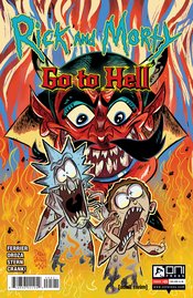 Rick and Morty Go To Hell #5 Cover B