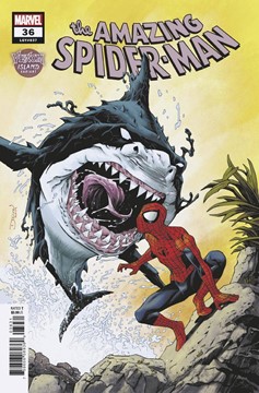 Amazing Spider-Man #36 Shalvey Venom Island Variant 2099 (2018)