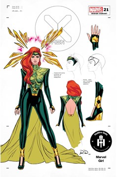 X-Men #21 Dauterman Jean Grey Design Variant (2019)