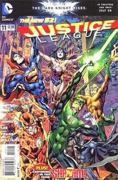 Justice League #11 Gated Variant Bryan Hitch (2011)