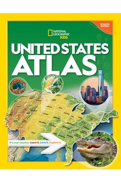 National Geographic Kids United States Atlas 7Th Edition (Hardcover Book)