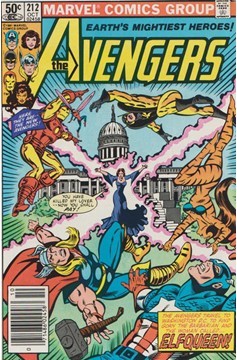 The Avengers #212 [Newsstand]-Very Fine (7.5 – 9)