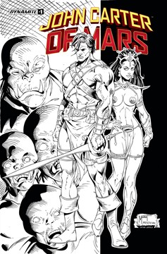 John Carter of Mars #1 Cover T 7 Copy Last Call Incentive Homage Mychaels