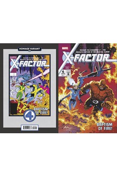 X-Factor #6 Rafael Albuquerque Fantastic Four Homage Variant