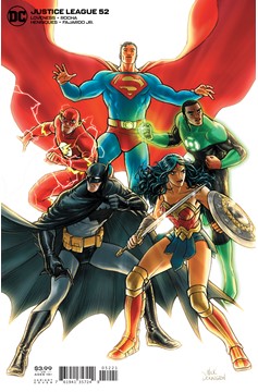 Justice League #52 Cover B Nick Derington Variant (2018)