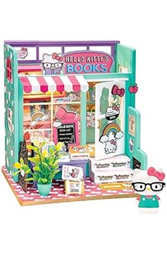 Hello Kitty Bookstore Miniature House Kit	