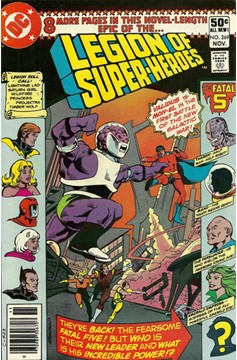 The Legion of Super-Heroes #269 [Newsstand]