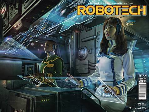 Robotech #5 Cover B Cosplay Variant