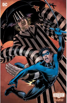 Nightwing #117 Cover G Nicola Scott Beetlejuice Card Stock Variant