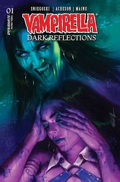 Vampirella Dark Reflections #1 Cover V Last Call Parrillo Ultraviolet