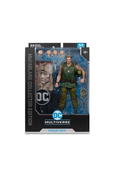 DC McFarlane Collector Edition Wave 5 Sergeant Rock DC Classic 7-Inch Scale Action Figure