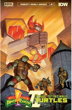 Mighty Morphin Power Rangers Teenage Mutant Ninja Turtles II #4 Cover I 75 Copy Incentive Gist (Of 5)
