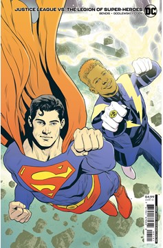 Justice League Vs The Legion of Super-Heroes #1 Cover B Travis Moore Card Stock Variant (Of 6)