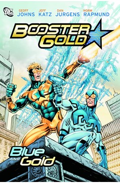 Booster Gold Blue And Gold Graphic Novel