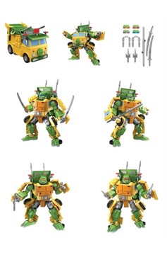 ***Pre-Order*** Transformers Collaborative T.M.N.T. X Transformers Party Wallop