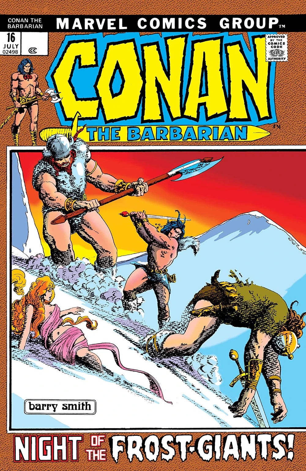 Conan The Barbarian Volume 1 #16