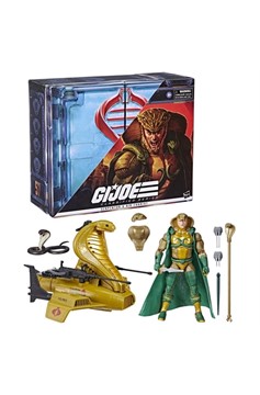G.I. Joe Classified Serpentor & Air Chariot Figure And Vehicle