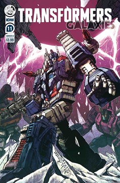 Transformers Galaxies #11 Cover B Milne