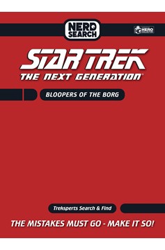 Star Trek The Next Generation Nerd Search Hardcover Bloopers of Borg