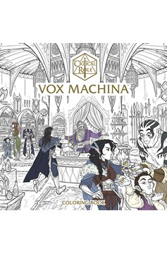 Critical Role Vox Machina Coloring Book Graphic Novel