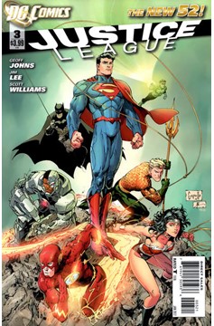 Justice League #3 Capullo Cover (2011)