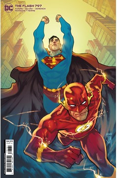 Flash #797 Cover D Francis Manapul Superman Card Stock Variant