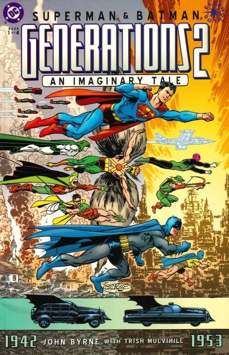 Superman & Batman Generations 2: An Imaginary Tale Limited Series Bundle Issues 1-4