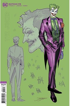 Batman #95 1 In 25 the Joker Variant Edition Joker War (2016)