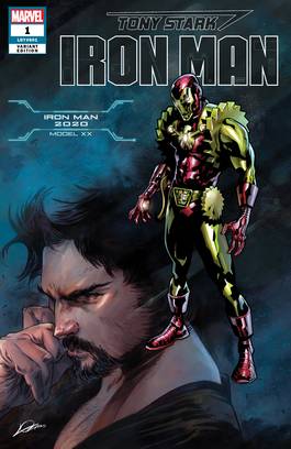 Tony Stark Iron Man #1 Iron Man 2020 Armor Variant (2018)