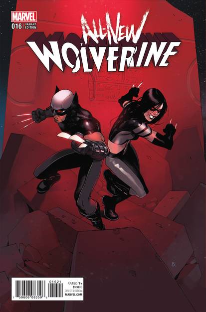 All-New Wolverine #16 (Bengal Connecting Variant D) (2015)