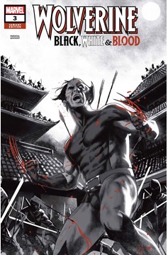 Wolverine Black White Blood #3 Clarke Variant (Of 4)