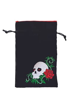 Dice Bag: Skull & Rose