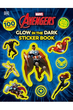 Marvel Avengers Glow In The Dark Sticker Book