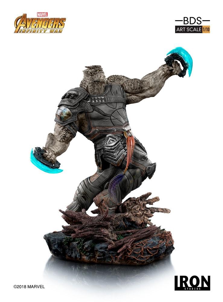 Iron Studios Cull Obsidian Avengers Infinity War 1:10 Scale Bds Statue