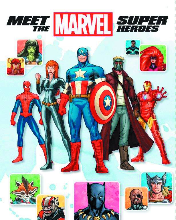 Meet The Marvel Super Heroes Hardcover 2nd Edition