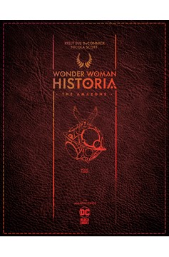 Wonder Woman Historia The Amazons #3 1 for 25 Incentive Library Faux-Leather Design Variant