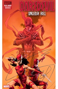 Daredevil Unleash Hell - Red Band #1 Jerome Opena Variant [Polybagged]