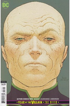Action Comics #1013 [Frank Quitely Cardstock Variant Cover]