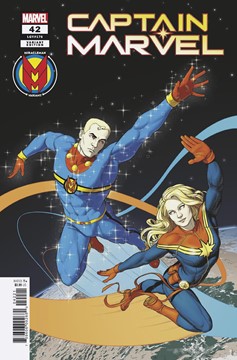 Captain Marvel #42 McKelvie Miracleman Variant Variant [A.X.E.] (2019)
