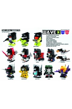 Transformers Vinyl 12 Piece Blind Mystery Box Display Wave 3 (Price Is Per Figure)