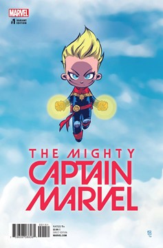 Mighty Captain Marvel #1 Young Variant Now