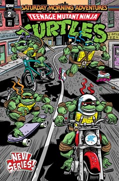 Teenage Mutant Ninja Turtles Saturday Morning Adventures Continued! #2 Cover D 1 for 10 Incentive Lawson