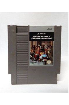 Nintendo Nes Where In Timme Is Carmen Sandiego?