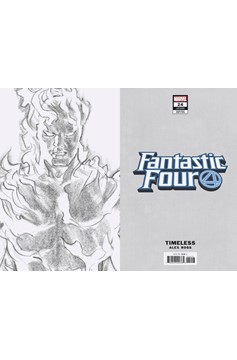 Fantastic Four #24 Human Torch Timeless Virgin Sketch Variant (2018)