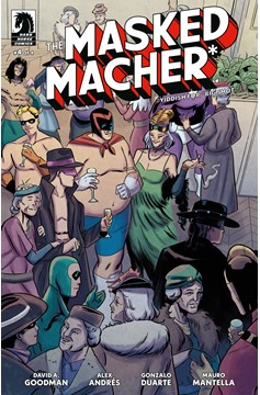 Masked Macher #4 Cover A (Alex Andrés)