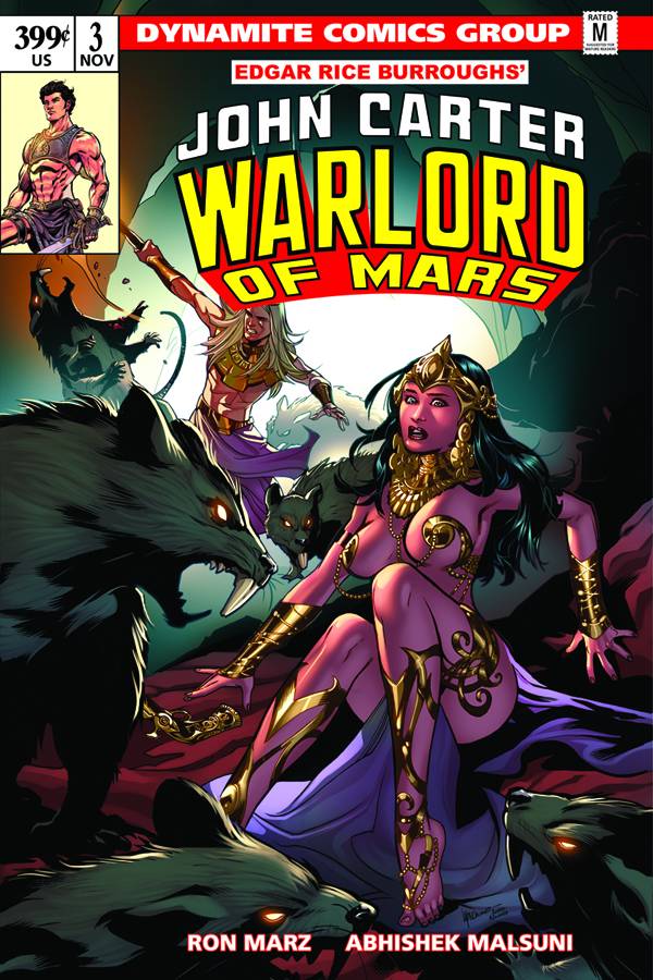 John Carter Warlord of Mars (2014) #3 Cover C Lupacchino Variant