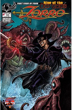 Zorro Rise of the Old Gods #4 Cover A Calzada