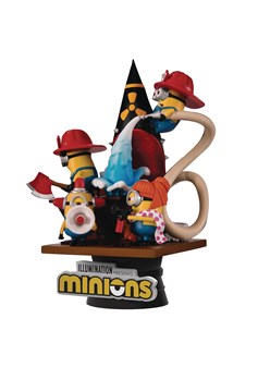 Minions Ds-049 Fire Fighter D-Stage Series 6 Inch Statue