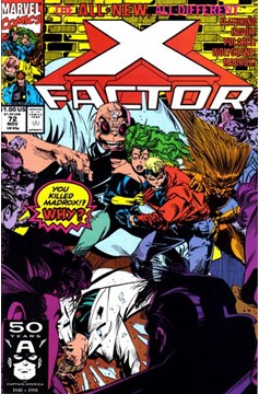 X-Factor #72 [Direct]-Very Fine (7.5 – 9)